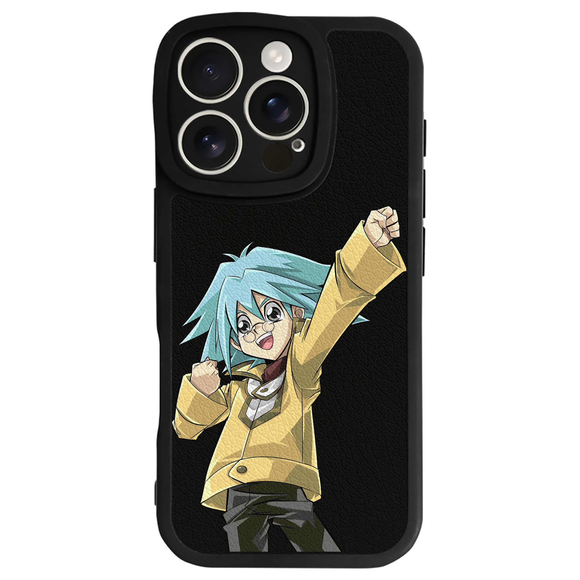 遊☆戯☆王 Yu-Gi-Oh! 【iPhone 16シリーズ対応】シリコンスマホケース（レザー調） 材質：シリコン